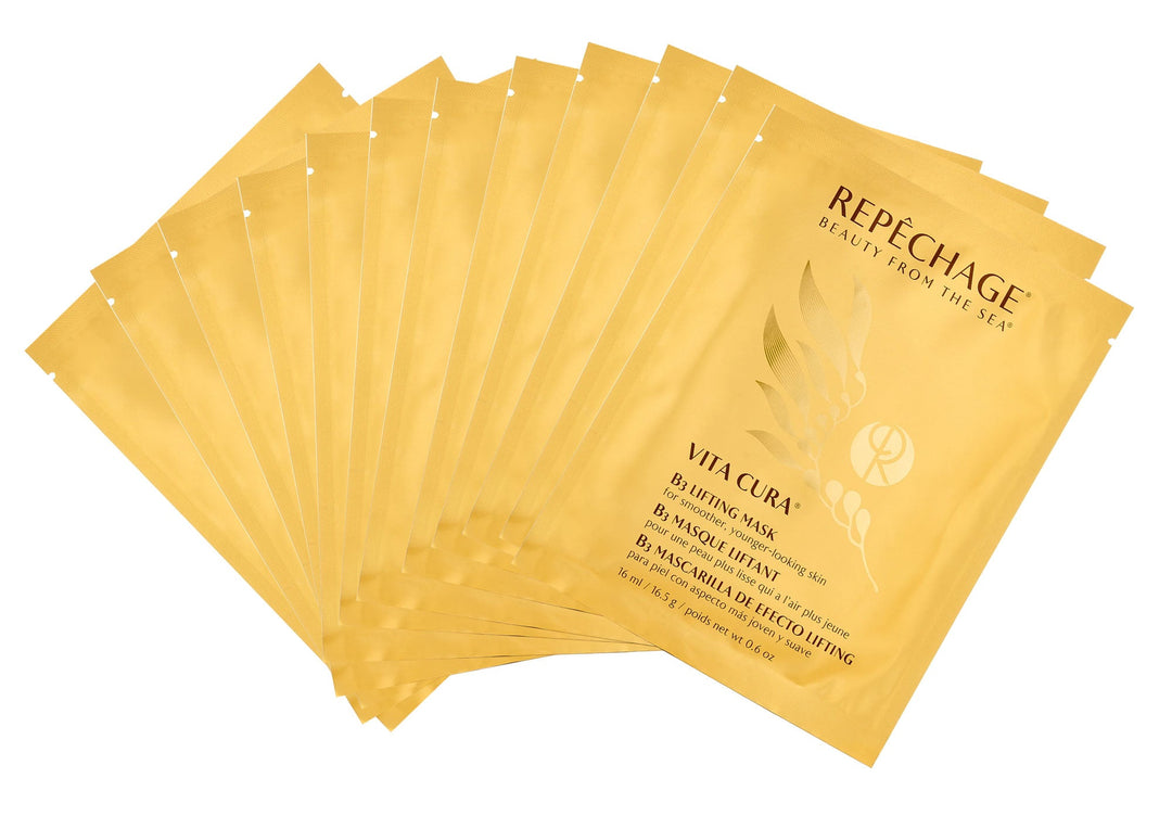 Vita Cura B3 Gold Sheet Mask (12 Sheet Masks)