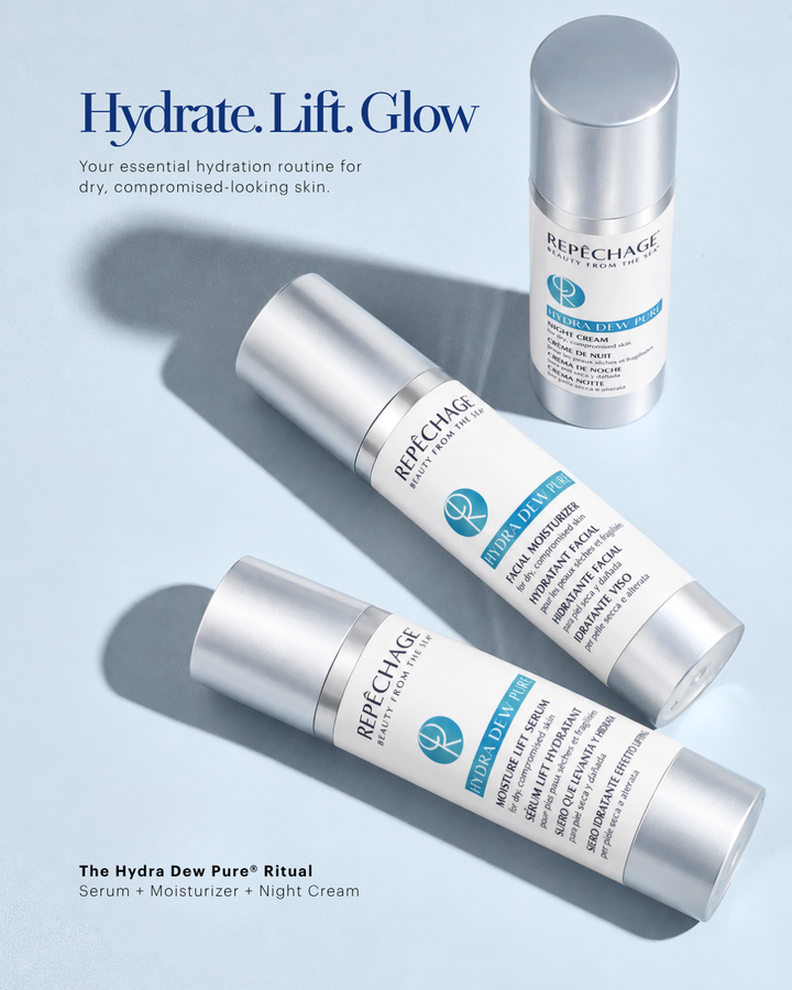 PROMO- Buy Hydra Dew Pure Facial Moisturizer and Night Cream (RR03/RR06) Get Hydra Dew Pure Lift Serum (RR08) Special Price