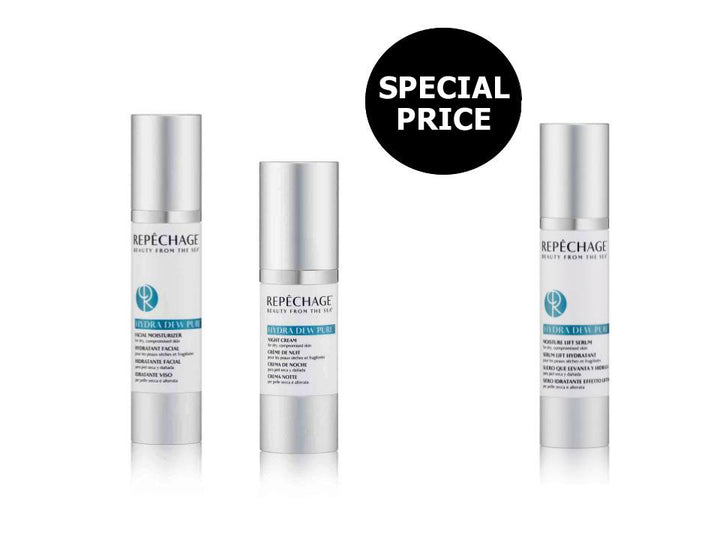 PROMO- Buy Hydra Dew Pure Facial Moisturizer and Night Cream (RR03/RR06) Get Hydra Dew Pure Lift Serum (RR08) Special Price